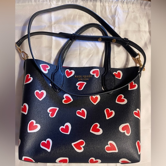 Bleecker Stencil Hearts
Medium Crossbody Tote - Picture 7 of 12